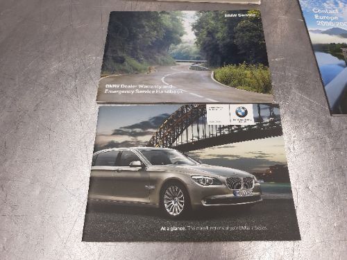 BMW Handbook Wallet Set 7 SERIES F01 F02 F04
