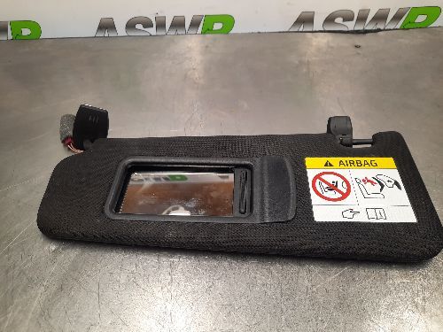 BMW 5 SERIES Sun Visors Pair Black F10 F11 LCI