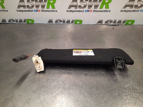 BMW 5 SERIES Sun Visors Pair Black F10 F11 LCI