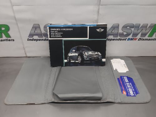 MINI COOPER S ONE R50 R53 Owners Manual & Wallet DIESEL