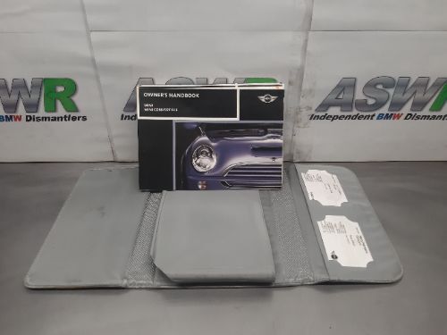 MINI COOPER R52 Owners Handbook