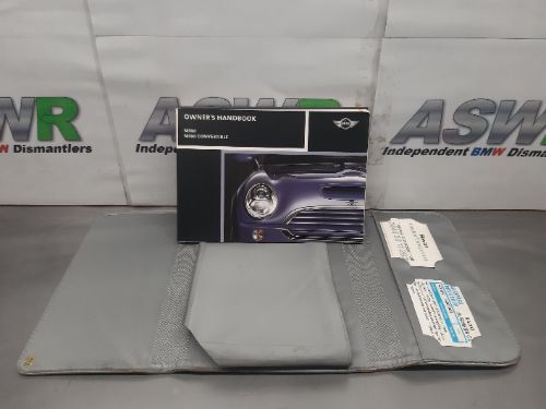 MINI COOPER R52 Owners Handbook