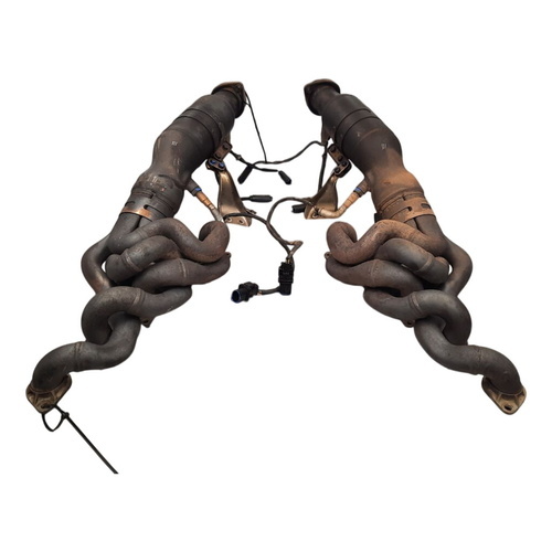 BMW Exhaust Manifolds Catalytic Converters Pair S85 Petrol E60 E61 M5