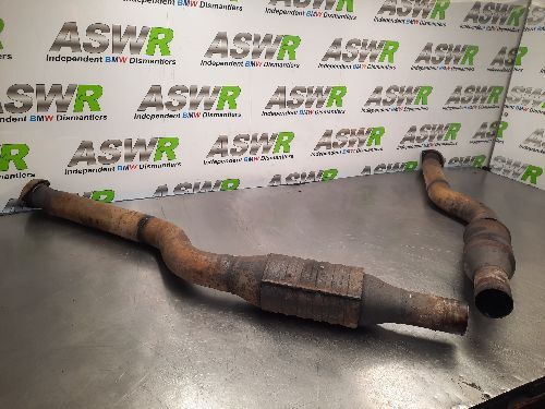 BMW Centre Exhaust Catalytic Pipes Pair S85 E60 E61 M5