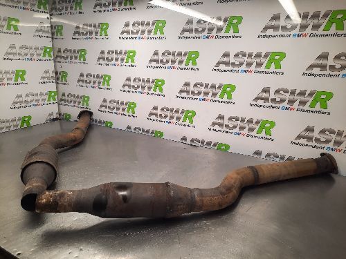 BMW Centre Exhaust Catalytic Pipes Pair S85 E60 E61 M5