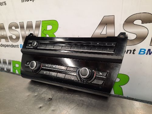 BMW Radio & Heater Control Panel F10 F11 5 SERIES Pre LCI