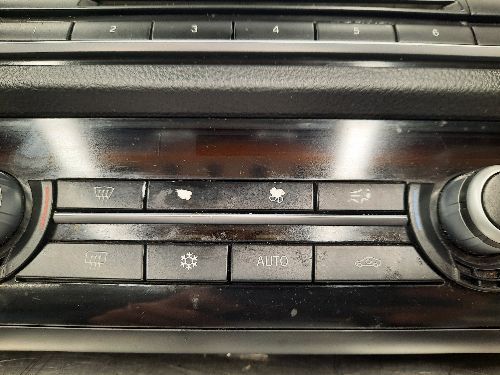 BMW Radio & Heater Control Panel F10 F11 5 SERIES Pre LCI