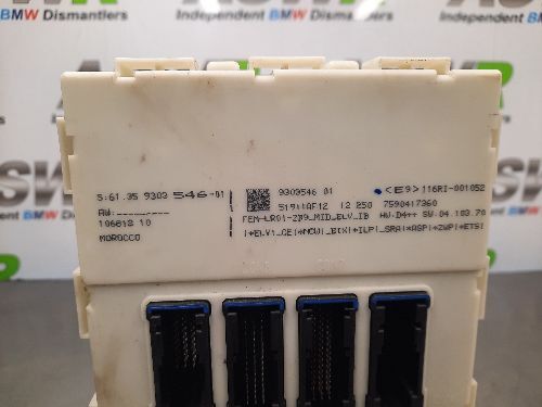 BMW Engine ECU / FEM Kit N47N Manual F20 F30 1 3 SERIES