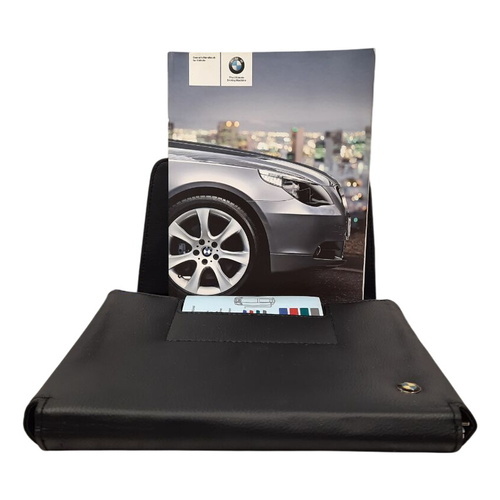 BMW Owners Handbook & Wallet E61 5 SERIES Touring Diesel