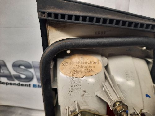 BMW 5 SERIES Light Boot / Tailgate N/S Passenger Side E34 Saloon