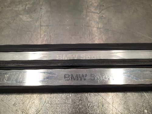 BMW Entrance Kick Plates Sill Trim Pair Sport F21 1 SERIES 3dr
