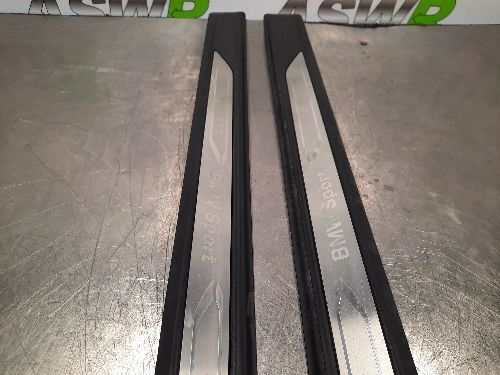 BMW Entrance Kick Plates Sill Trim Pair Sport F21 1 SERIES 3dr