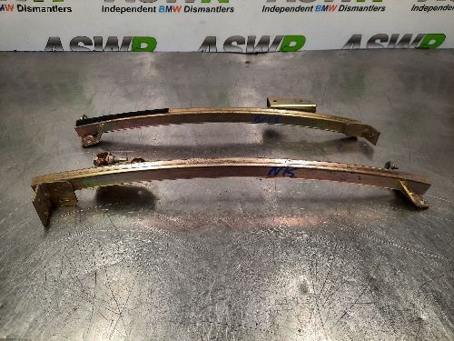 BMW Front Window Guide Brackets N/S Passenger Side E31 8 SERIES