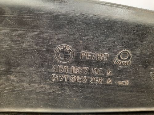 BMW E36 3 SERIES O/S Drivers Side Front Bumper Air Duct