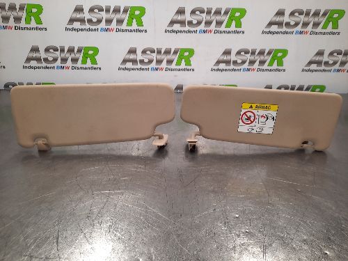 BMW Sun Visors Pair Oyster F46 2 SERIES / F48 X1