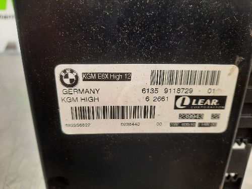 BMW KGM Body Control Module E60 E63 5 6 SERIES