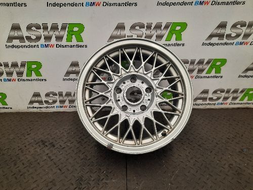 BMW Alloy Wheel E30 M3 15" BBS Style 5 Cross-spoke styling