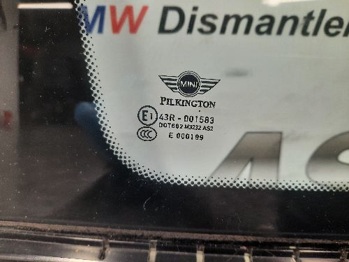 MINI Rear Quarter Glass R60 COUNTRYMAN N/S Passenger Left