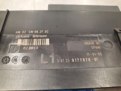 BMW Body Control Module Junction Box E87 E90 E91 E92 1 3 SERIES
