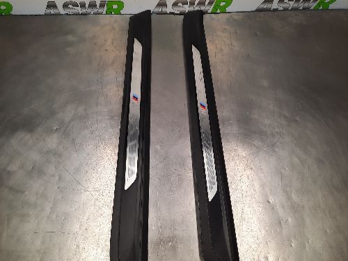 BMW Sill Plate Kick Trims M Sport Pair F32 F82 4 SERIES