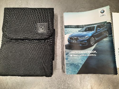 BMW Owner Manual & Wallet G31 5 SERIES Touring
