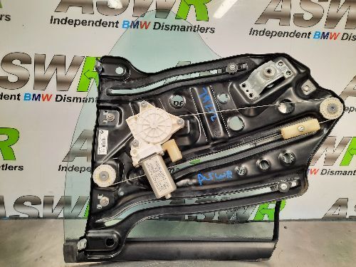 BMW Rear Quarter Window Regulator O/S Drivers F12 6 SERIES Cab
