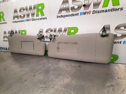 BMW E83 X3 Sun Visors Pair Grey