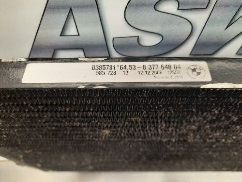 BMW Air Con Radiator M47N M57N Diesel E46 3 SERIES / E83 X3