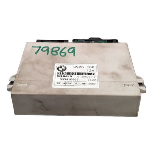 BMW E88 1 SERIES Convertible Roof Folding Top Control Module