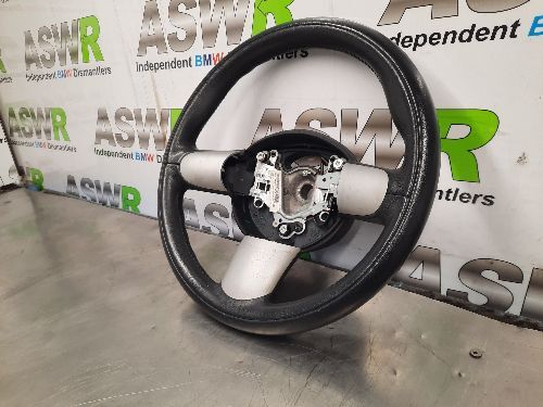 MINI Cooper Steering Wheel Leather 3 Spoke R50 R52 R53