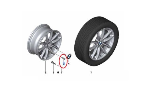 BMW Wheel Bolts Set F20 F30 F31 F32 F33 F36