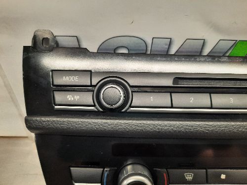 BMW Radio & Heater Control Panel F10 F11 5 SERIES Pre LCI