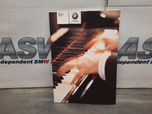 BMW E87 1 SERIES Owners Handbook Pack With Wallet