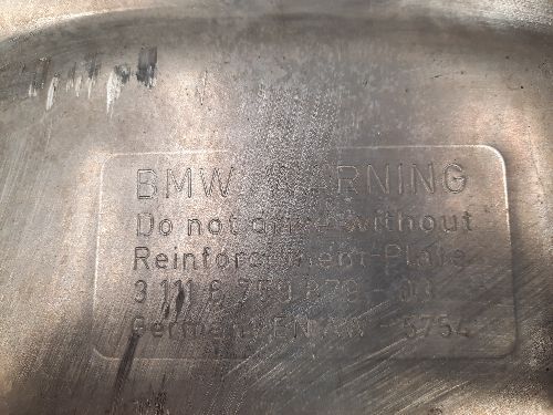 BMW Engine Under Reinforcement E64 6 SERIES Convertible