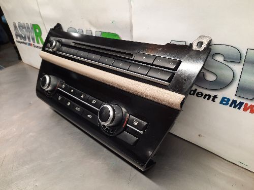BMW Radio & Heater Control Panel F10 F11 5 SERIES Pre LCI