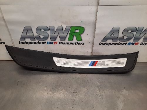 BMW Rear Entrance Kick Trim O/S Drivers F10 F11 5 SERIES M Sport