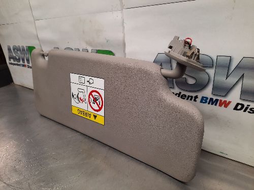 BMW Sun Visor Passenger Left Everestgrau F46 2 SERIES / F48 X1