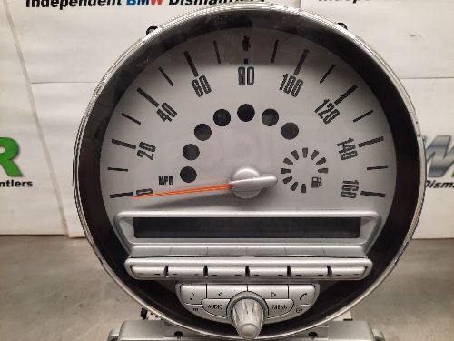 MINI COOPER Boost CD Player & Speedo Clocks R55 R56 R57