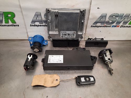 BMW E82 E87 E90 E91 1 3 SERIES N47 Engine ECU CAS & Key Kit