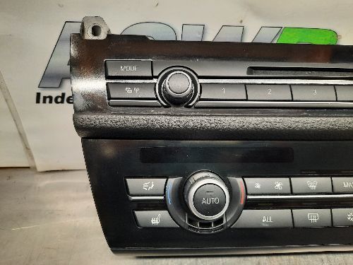 BMW F10 F11 5 SERIES Radio & Heater Control Switch Panel
