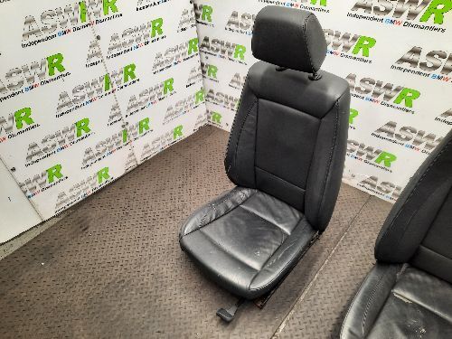 BMW 1 SERIES E87 5dr SE Interior / Seats Black Leather