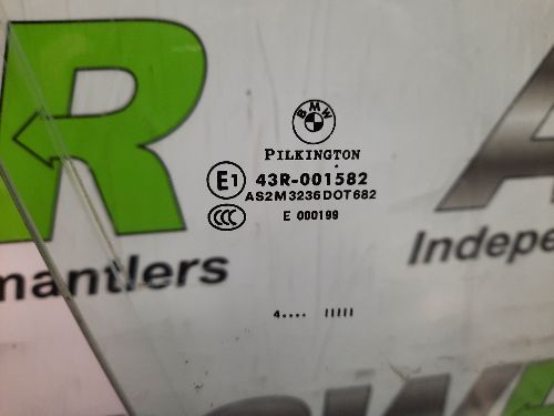 BMW E87 1 SERIES 5dr O/S Drivers Side Front Door Glass