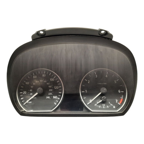 BMW Instrument Cluster Speedometer Clocks E81 E87 1 SERIES Petrol