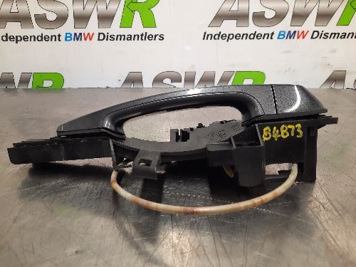 BMW E87 1 SERIES 5dr O/S Drivers Side Rear Door Handle & Carrier