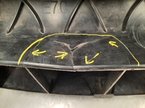 BMW E70 X5 SE Pre LCI Front Panel Air Duct