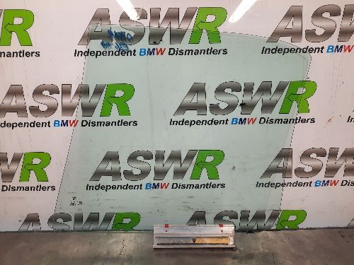 BMW E36 3 SERIES Saloon Door Glass Rear O/S Drivers Side