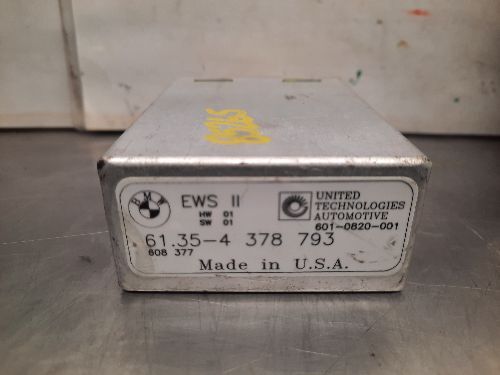 BMW Engine ECU / EWS Kit Manual E36 M3 S50 Petrol