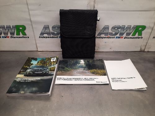BMW F20 F21 1 SERIES Owners Handbook & Wallet