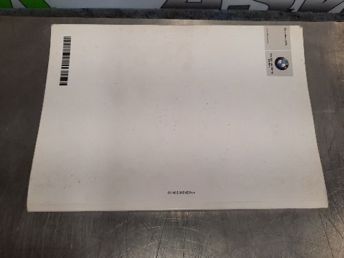 BMW E71 X6 Owners Manual & Wallet