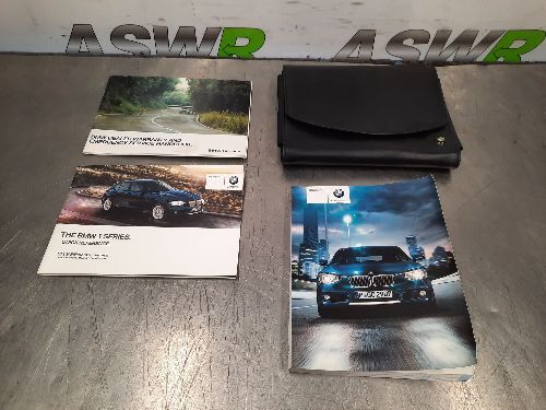 BMW F20 F21 1 SERIES Owners Handbook & Wallet